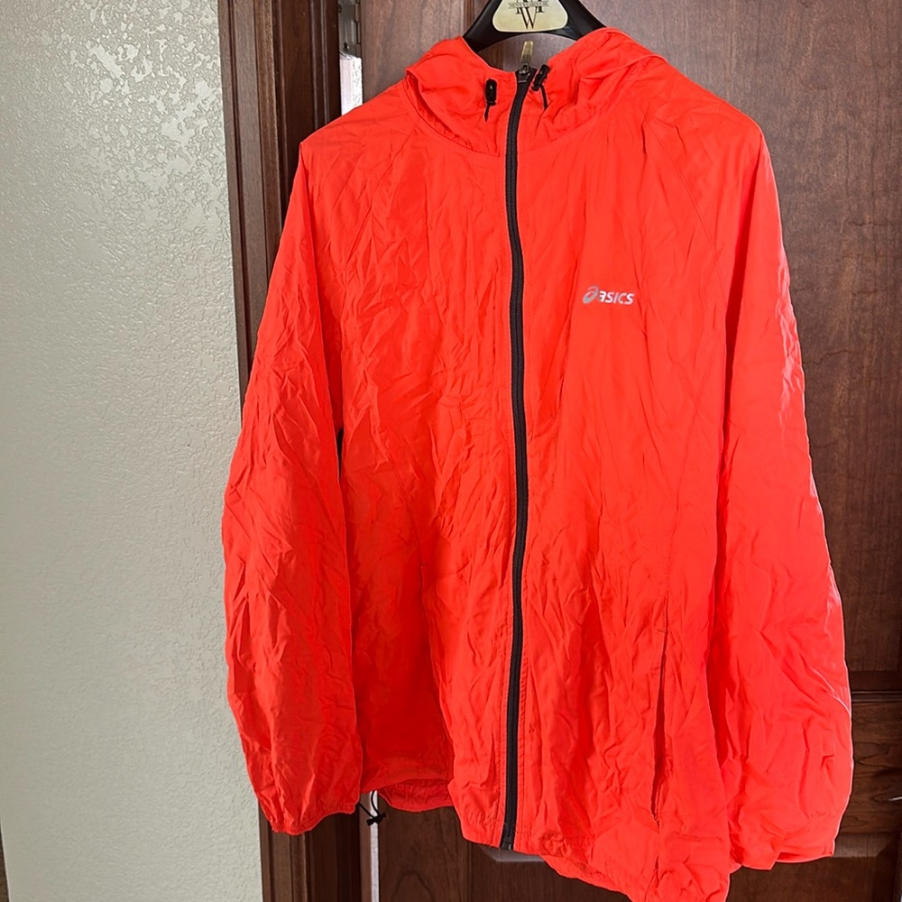 Unisex asics windbreaker/running/hiking jacket